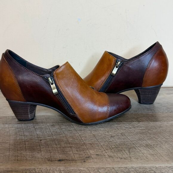 Spring Step L’Artiste Style GreenTea Ankle Boot size 38 shoes - Picture 6 of 10